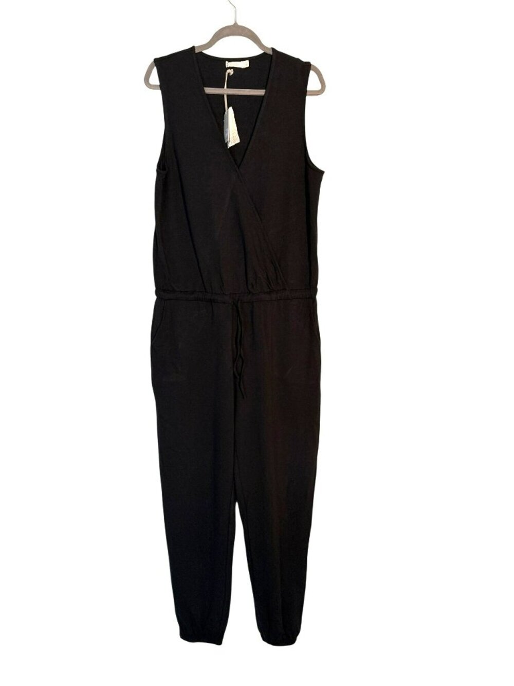 NWT Barefoot Dreams Malibu Collection MC Luxe Lounge Sleeveless Jumpsuit Size L